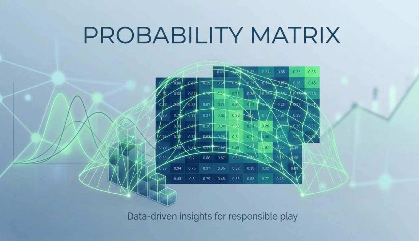 Probability Matrix category — probability heat-map overlay, statistical strategy matrix and table pattern tracking interface for live table games